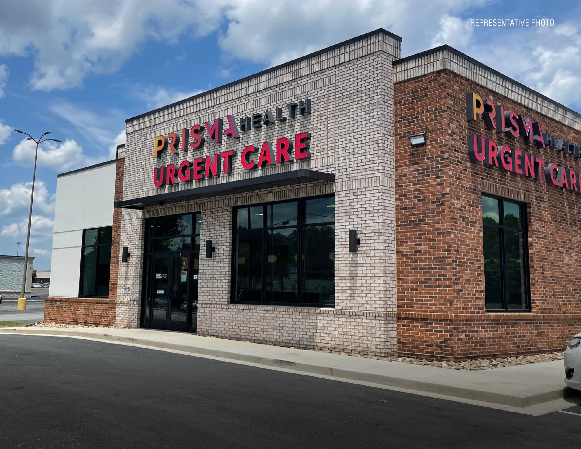 A Prisma Health Urgent Care storefront (representative photo)